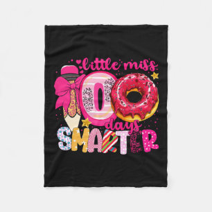 Kleine Miss 100 Tage Smarter Donut Happy 100 Tage Fleecedecke
