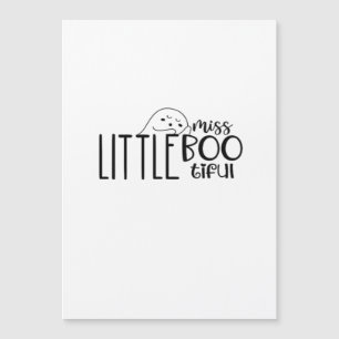 Kleine Miss Bootiful Retro Classic Magnetkarte
