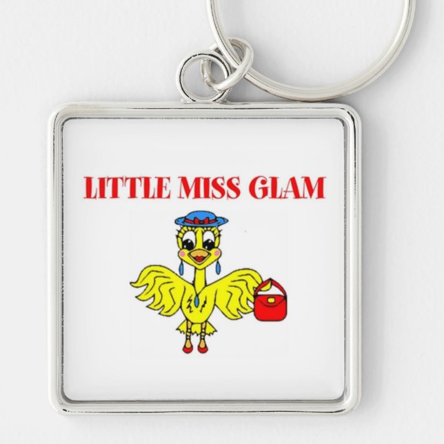 KLEINE MISS GLAM SCHLÜSSELANHÄNGER (Vorne)