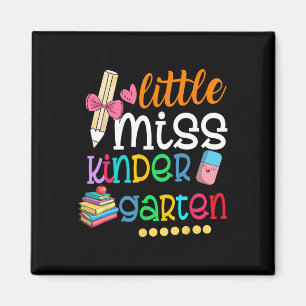 Kleine Miss Kindergarten Für Kinder Mädchen Ck Zur Magnet
