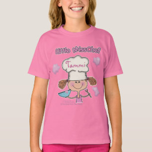 Kleine Miss Koch personalisieren T-Shirt