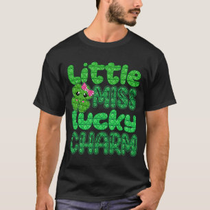 Kleine Miss Lucky Charm Pop St Patrick's Day to T-Shirt
