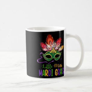 Kleine Miss Mardi Gras Mardi Gras Maske Kinder Lau Kaffeetasse