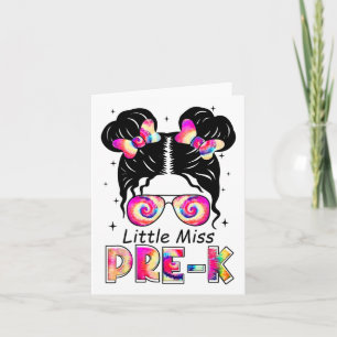 Kleine Miss Pre-k Girls Ck zum Shirt Daughte Karte