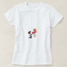 Kleine Miss Valentinstag Geschenk T-Shirt