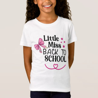 Kleine Miss zurück zur Schule 2024 T-Shirt