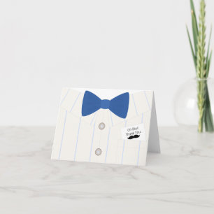 Kleine Mister Baby Dusche Vielen Dank Dankeskarte