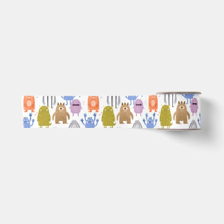 Kleine Monster Kinderkrippe Satinband