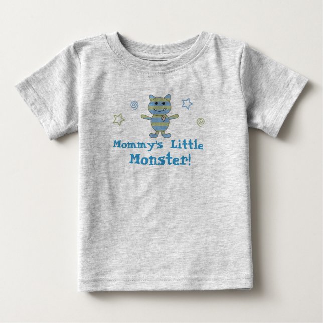 Kleine Monsters Baby Top (Vorderseite)