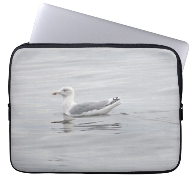 Kleine Möwe Laptopschutzhülle (Vorderseite)
