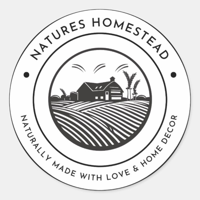 Kleine Natur: Aufkleber für Haustiere (Vorderseite)