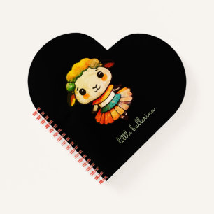 Kleine Niedliche Ballerina Sheep Notizbuch