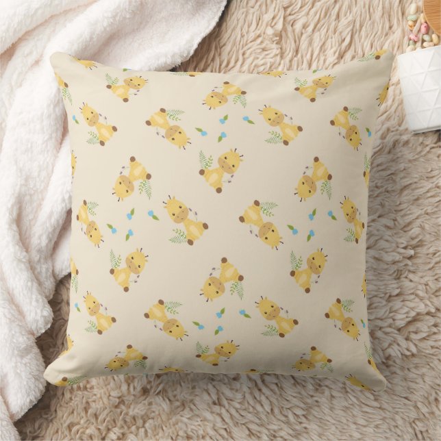 Kleine niedliche Giraffe Kissen (Decke)