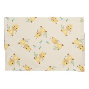 Kleine niedliche Giraffe Kissenbezug