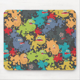 Kleine niedliche lustige Monster Mousepad