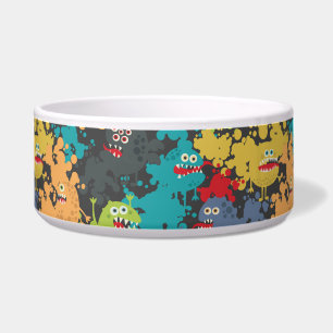 Kleine niedliche lustige Monster Napf