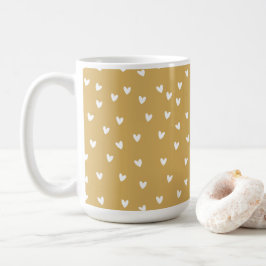 Kleine Ockerfarben-Tee-Tasse Kaffeetasse