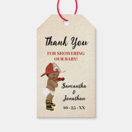 Kleine OM Firefighter Baby Duwer Gefallen Geschenk Geschenkanhänger