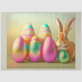 Kleine Ostersonnigen- und Eiersammlung Seidenpapier