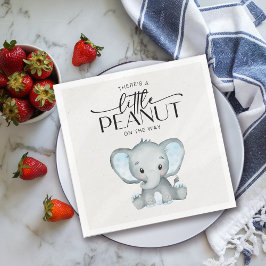 Kleine Peanut Blue Elephant Baby Dusche Serviette