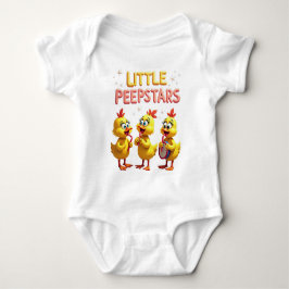 Kleine Peepstars - Retro Osterband Vibes Baby Strampler