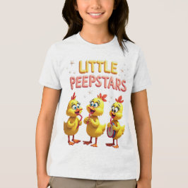 Kleine Peepstars - Retro Osterband Vibes Tri-Blend Shirt