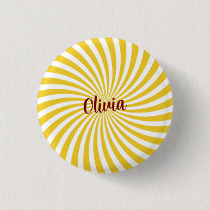 Kleine Personalisierte Sonnenscheintaste - Niedlic Button