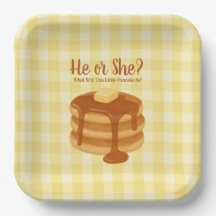 Kleine Pfannkuchen-Brunch-Thema Geschlecht Enthüll