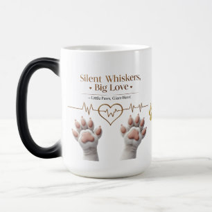 Kleine Pfoten, großes Herz - Morphing Tasse Tribut