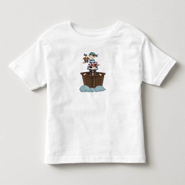 Kleine Piraten Kleinkind T-shirt (Vorderseite)