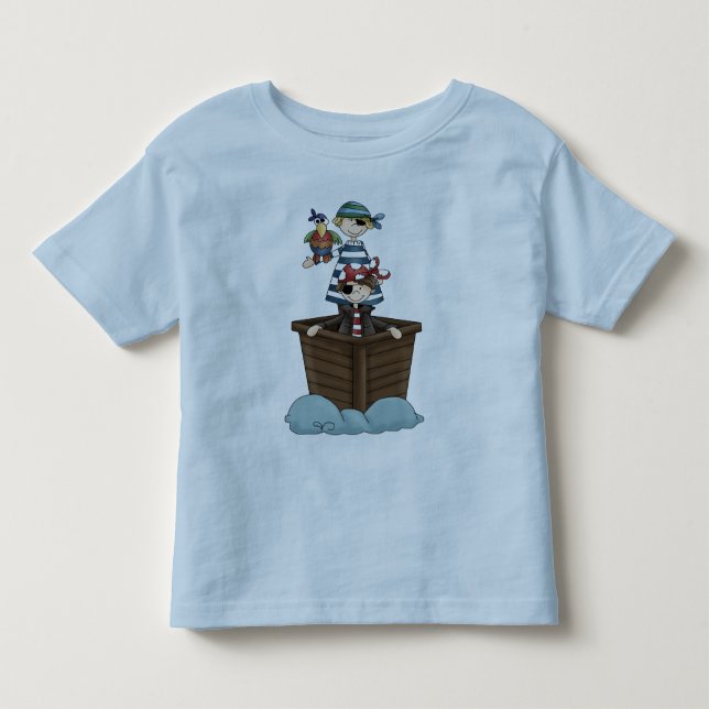 Kleine Piraten Kleinkind T-shirt (Vorderseite)