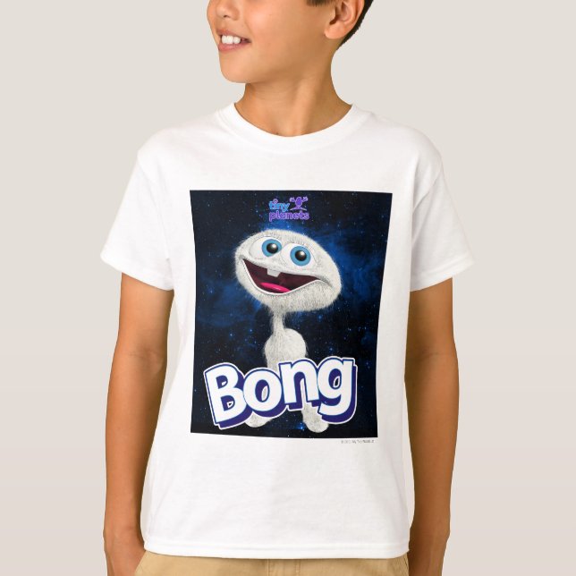Kleine Planeten Bong - weit heraus! T-Shirt (Vorderseite)