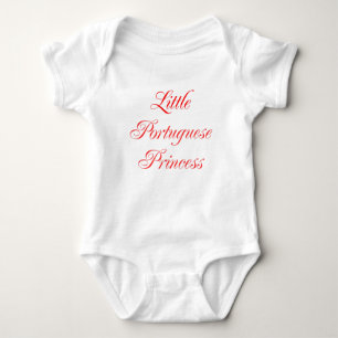 Kleine portugiesische Prinzessin Baby Strampler