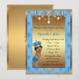 Kleine Prince Baby Dusche Einladung, trendy, chic. Einladung