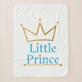Kleine Prinz-Babydecke Sherpadecke