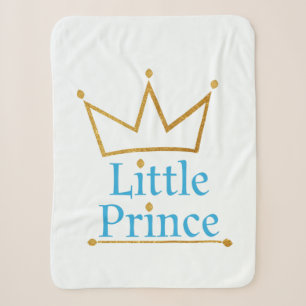 Kleine Prinz-Babydecke Sherpadecke