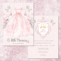Kleine Prinzessin auf der Way Pink Baby Dusche