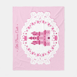 Kleine Prinzessin Castle Fleecedecke