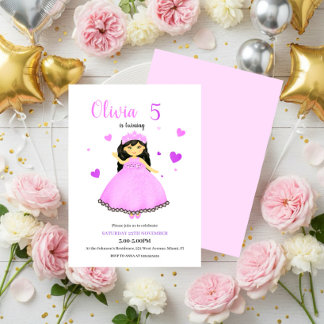 Kleine Prinzessin Einladung