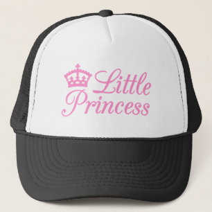Kleine Prinzessin, Entwurf mit rosa Krone für Baby Truckerkappe