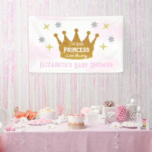 Kleine Prinzessin Mädchen Baby-Party Banner