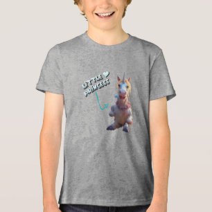 Kleine Prinzessin Tri-Blend Shirt