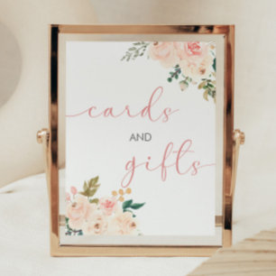 Kleine Pumpkin Baby Duschkarten und Geschenkschild Poster