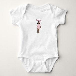 Kleine Puppe T-Shirt Baby Bodysuit Strampler