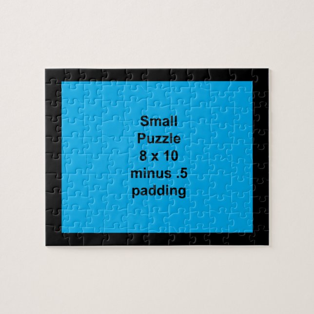 Kleine Puzzlespiel-Schablonen-horizontales (Horizontal)