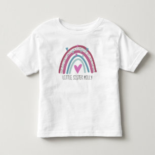 KLEINE Rainbow-Matching-Outfit Kleinkind T-shirt