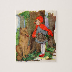 Kleine Red Riding Hood und der Wolf