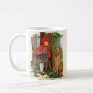 Kleine Red Riding Hood und der Wolf Kaffeetasse