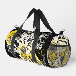 Kleine Reisetasche – Eulenweisheit Nachthimmel-Des Duffle Bag