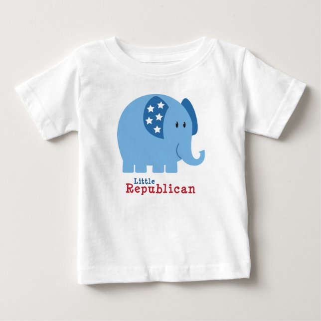 Kleine Republikaner Baby T-shirt (Vorderseite)